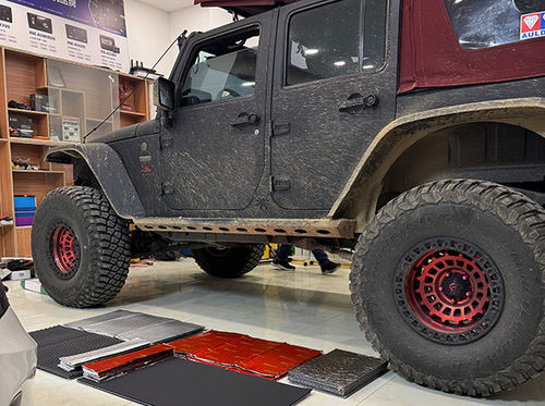 روبيكون - عایق صدا در تمام اتومبيل