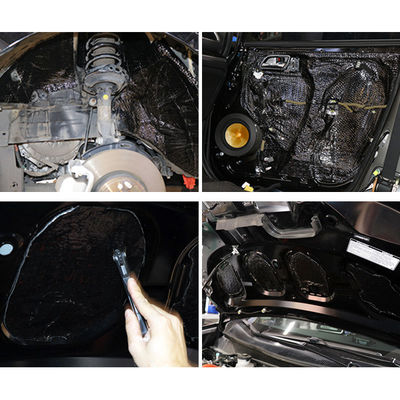 Butyl Rubber Car Vibration Deadening Mat Noise Control Reinforces Body Panels