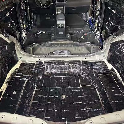 Noise Isolating Vibration Damping Pads Butyl Rubber Car Road Noise Cancellation