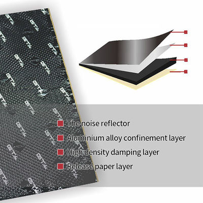 Butyl Rubber Vibration Damping Pads Environmental Protection Automotive Noise Shield