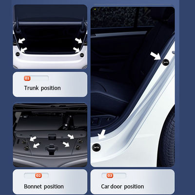 Lightweight Car Anti Collision Stickers Car Door Shock Absorbing Pads Cushion Pads