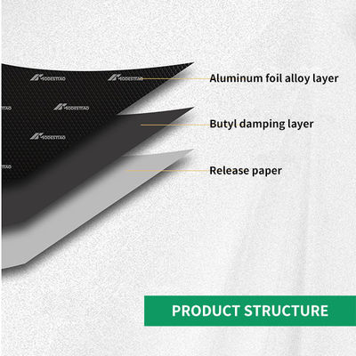 Car Armor Interior Anti Vibration Mat Butyl rubber Vibration Deadening Material