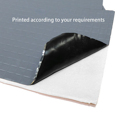 2mm Environmentally Damping Pad / Square Embossing / Quiet Driving / Automotive Sound And Heat Insulation