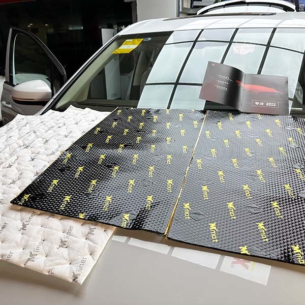 Custom Auto Chassis Noise Barrier MPV Denoise Vibration Isolation Dampening Pads
