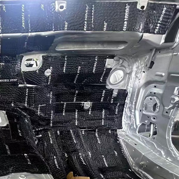 Heat Insulation Vibration Damping Pads Mixed Material Single Car Noise Control